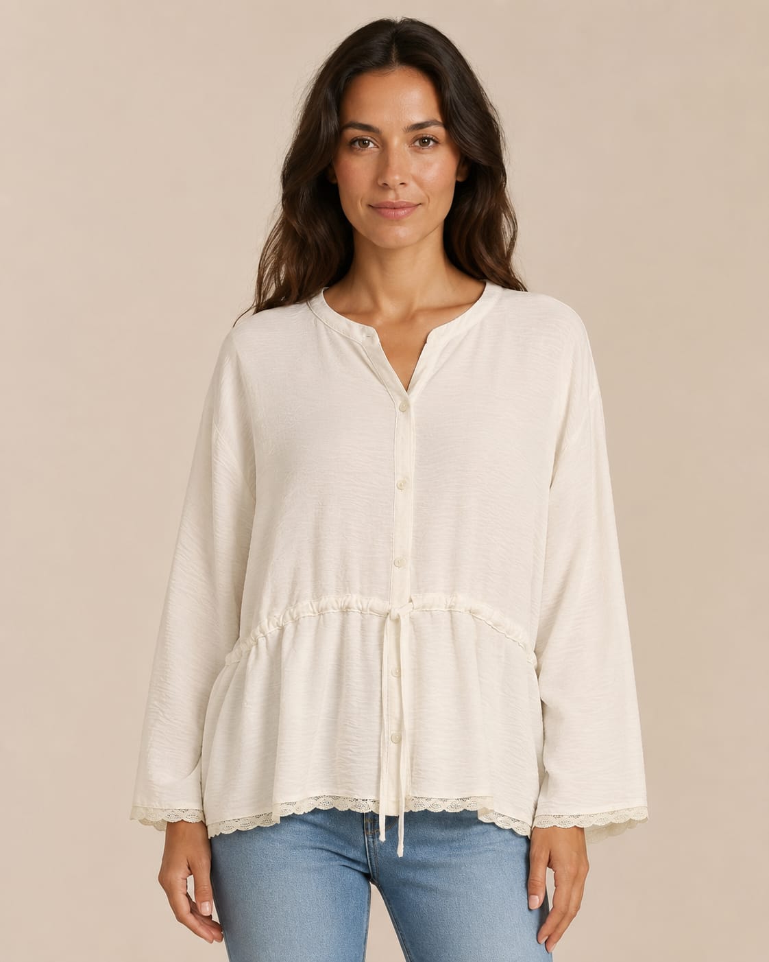 CAMISA LAZO CINTURA