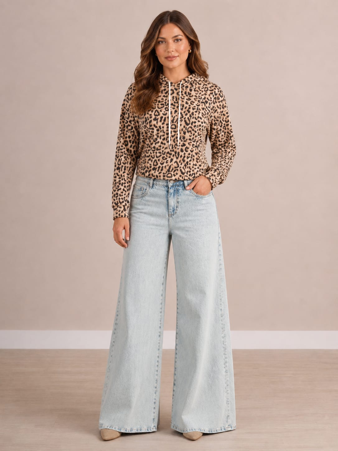 BUZO PRINT CON CAPUCHA