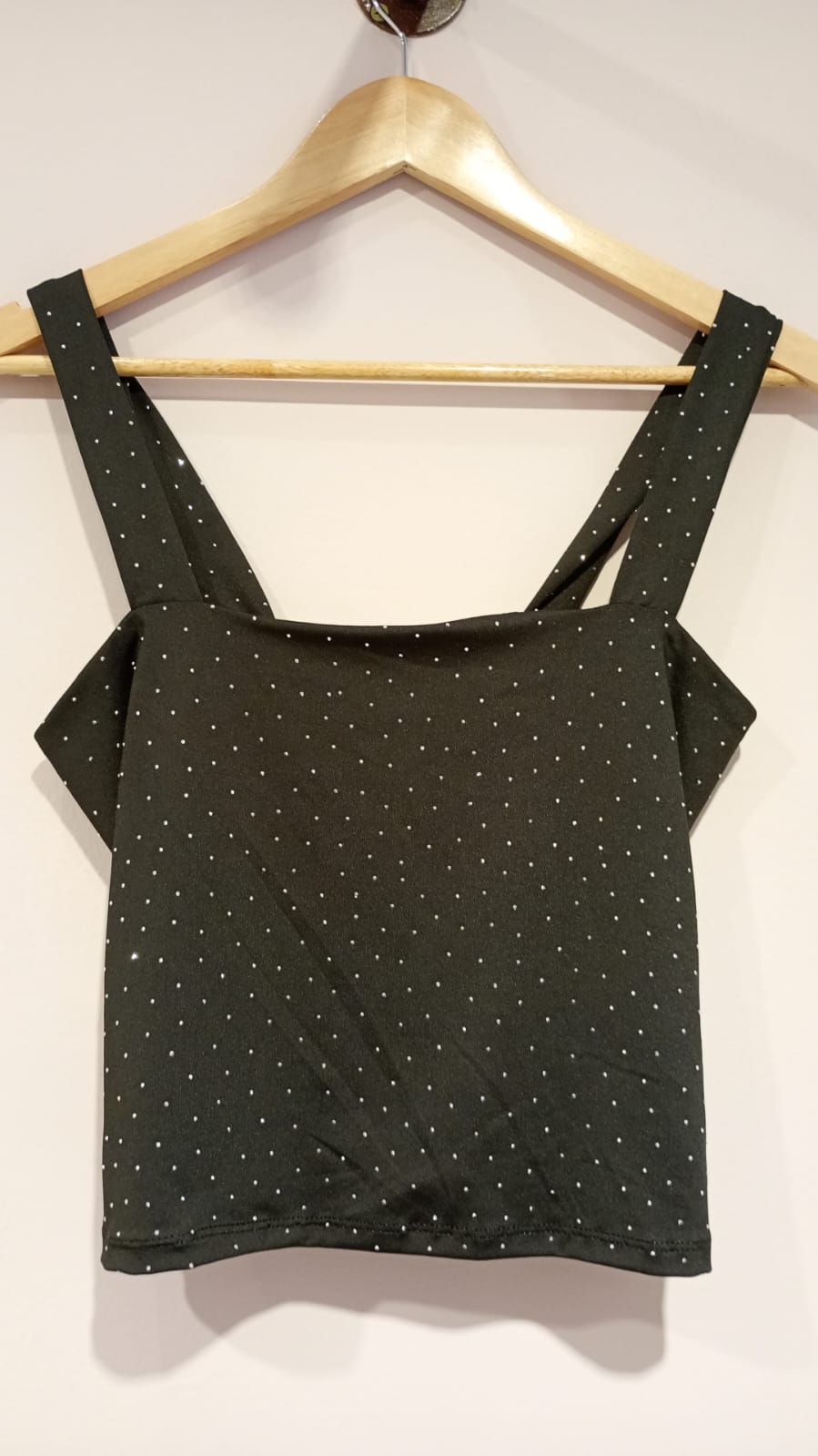 TOP RECTO STRASS