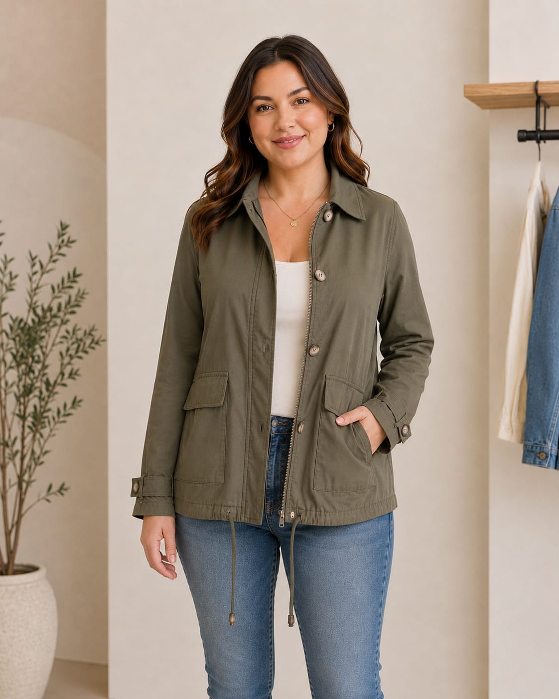 CAMPERA CON BOLSILLO