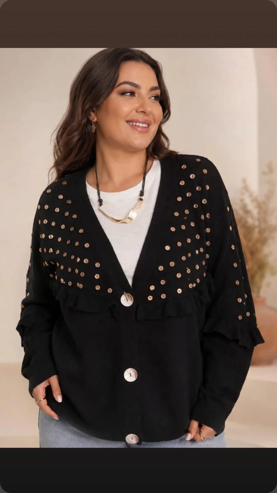 SWEATER VIETNAMN - NEGRO