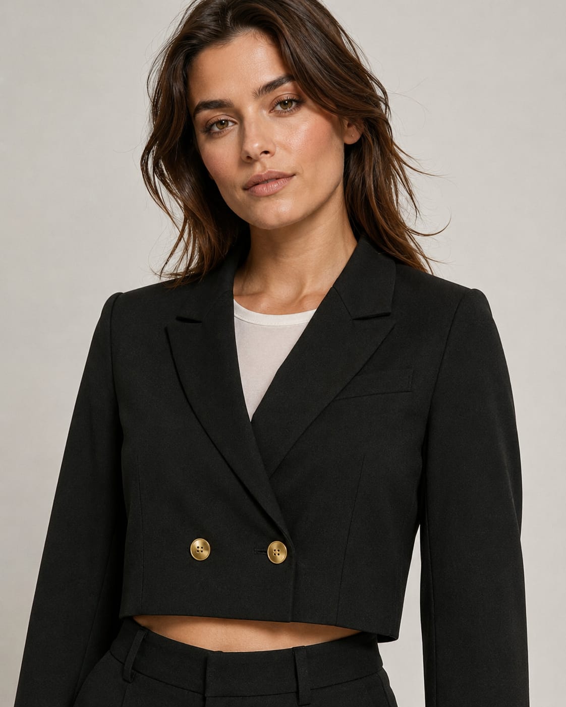 BLAZER CROP CORTO
