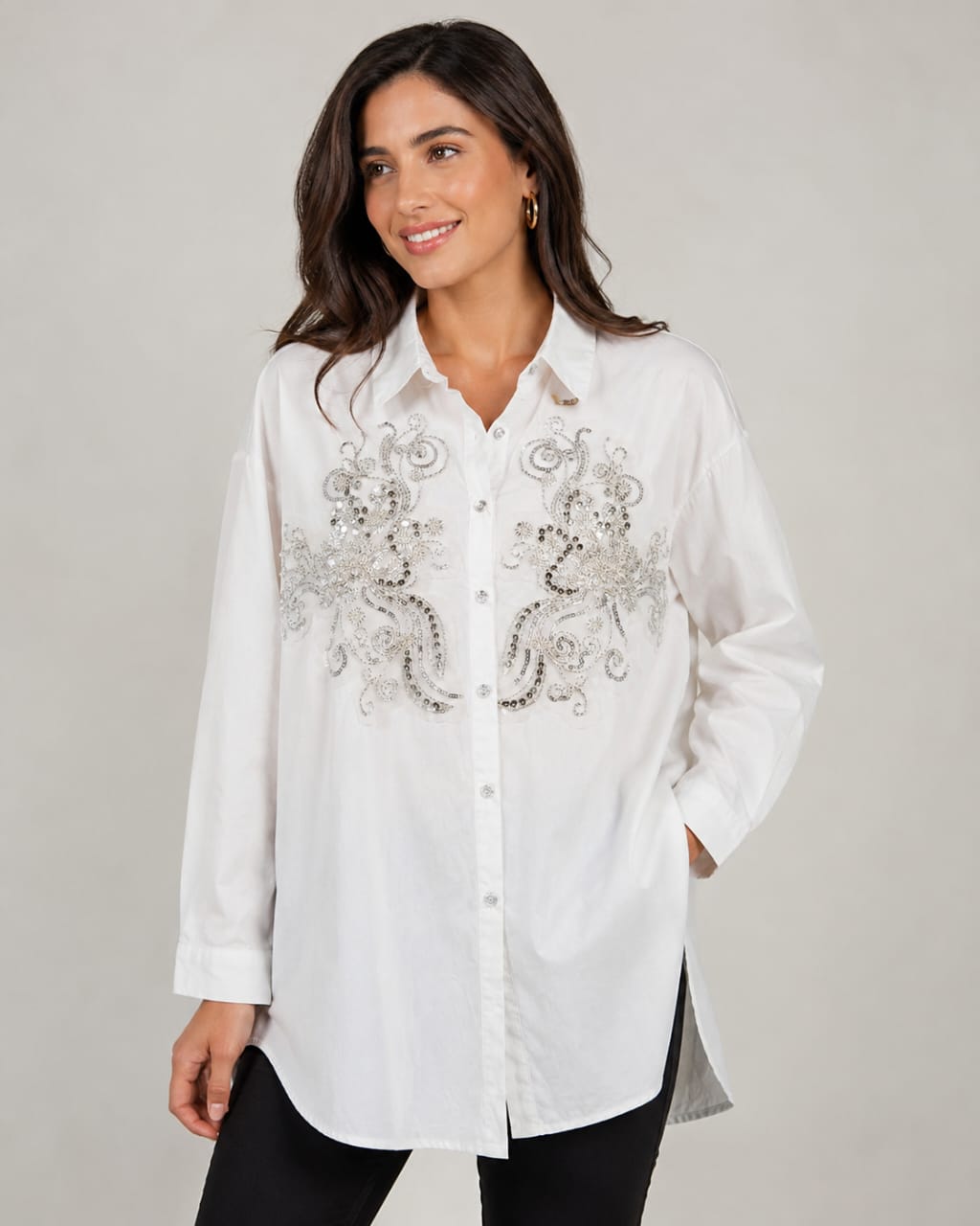 CAMISA C/ PIEDRAS