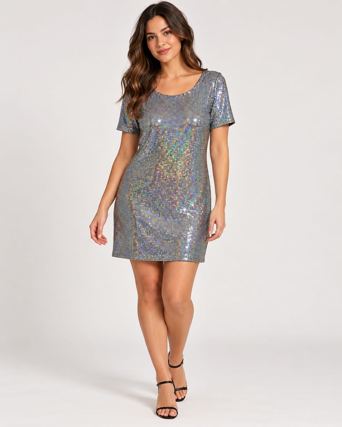 VESTIDO BRILLO ESPALDA V